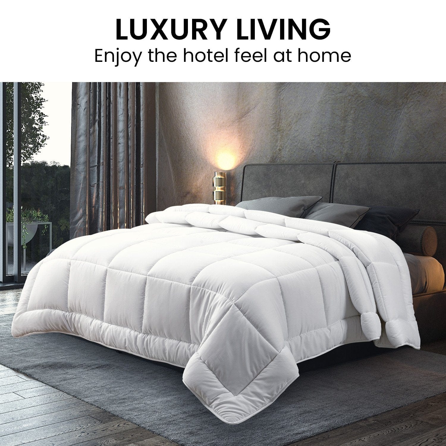 700GSM Duck Down Feather Quilt Duvet Doona - King