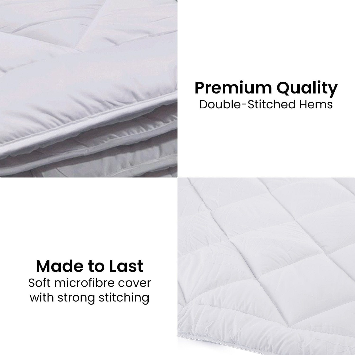 700GSM Microfibre Bamboo Quilt Comforter Doona - King