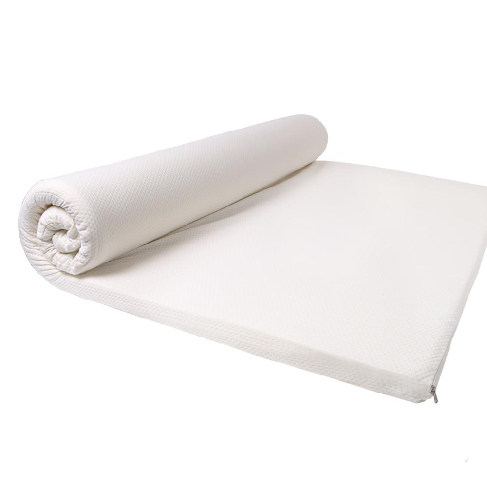 bedding 7Cm Foam Bed Mattress Topper Polyester Cover Double