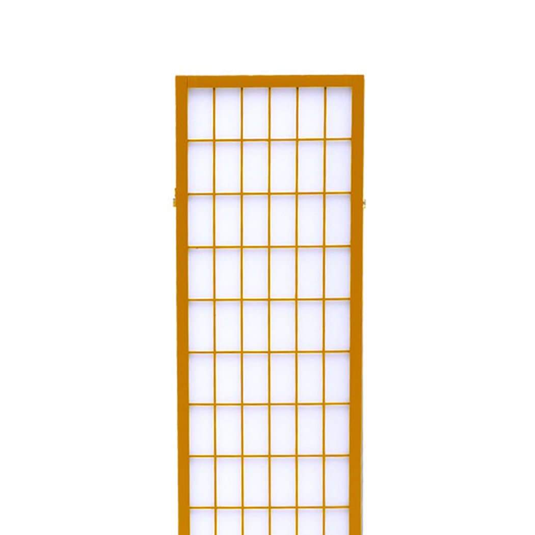 living room 8 Panel Free Standing Foldable  Room Divider Privacy Screen Wood Frame