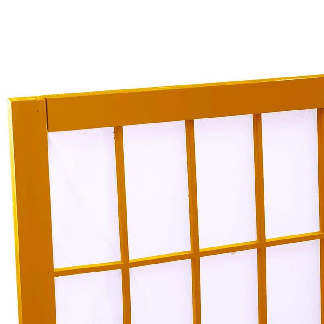 living room 8 Panel Free Standing Foldable  Room Divider Privacy Screen Wood Frame