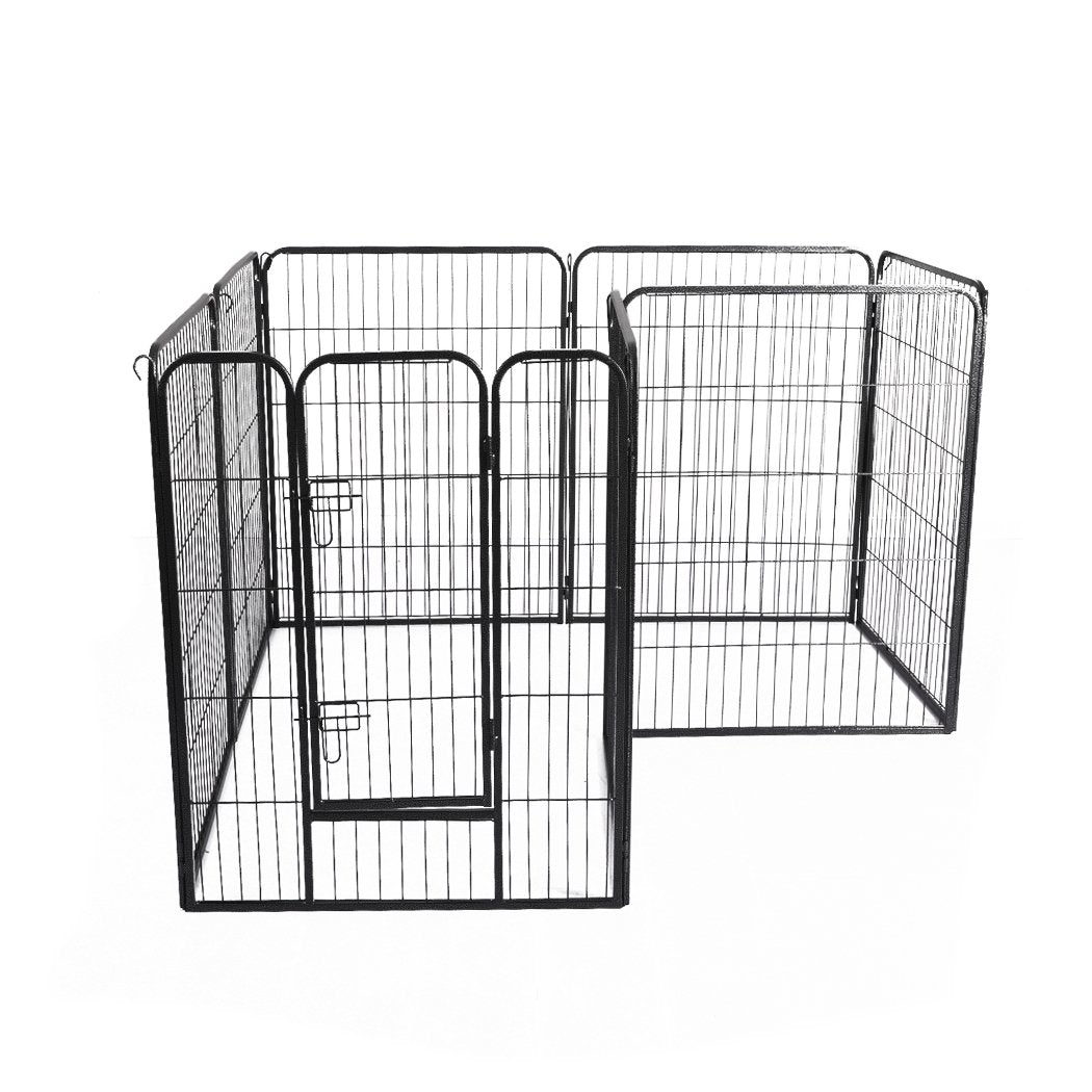 Pet Products 8 Panel Pet Dog Playpen Puppy Exercise Cage Enclosure Fence Cat Play Pen 24''