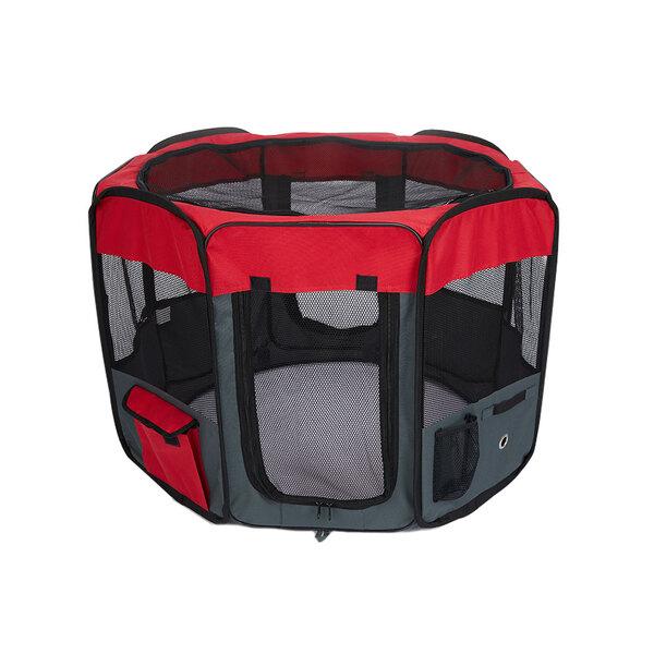 pet products 8 Panel Pet Playpen Grey L