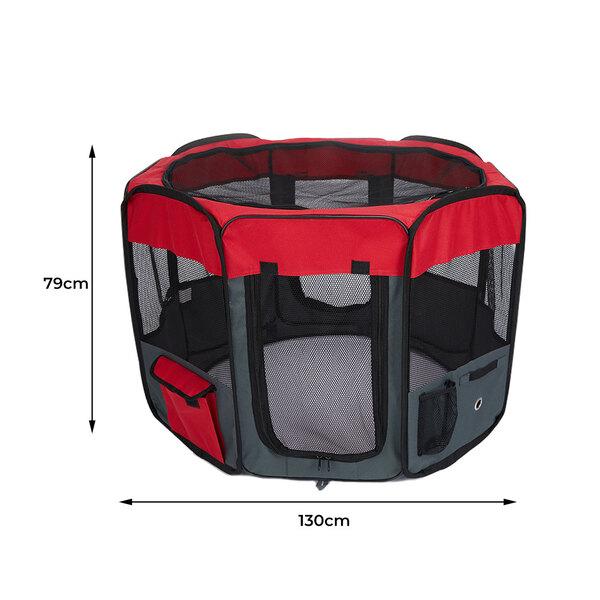pet products 8 Panel Pet Playpen Grey XL