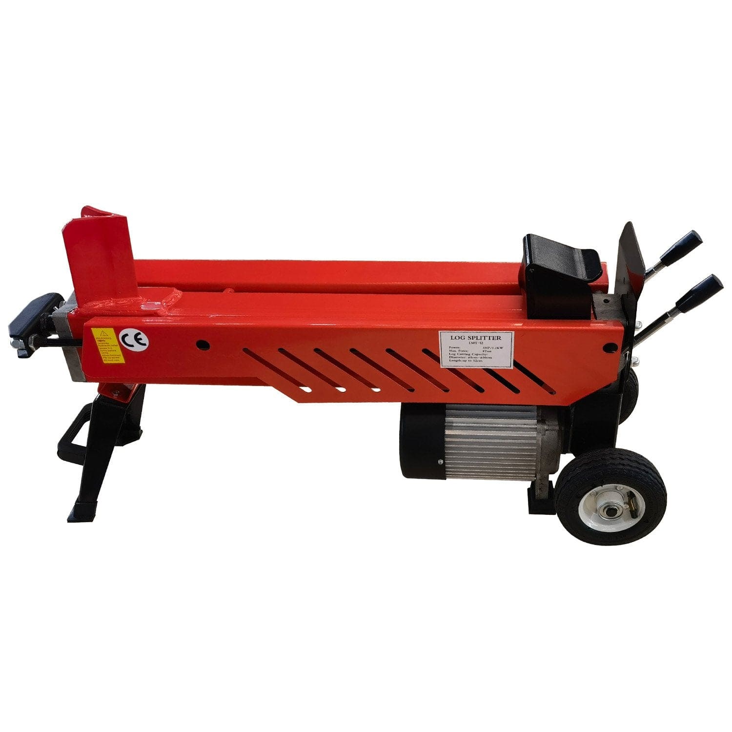 8 Ton 2.2kW Heavy-Duty Electric Hydraulic Log Splitter