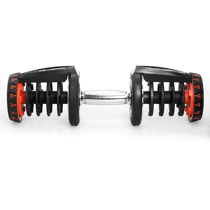 80kg Powertrain Adjustable Dumbbell Set With Stand
