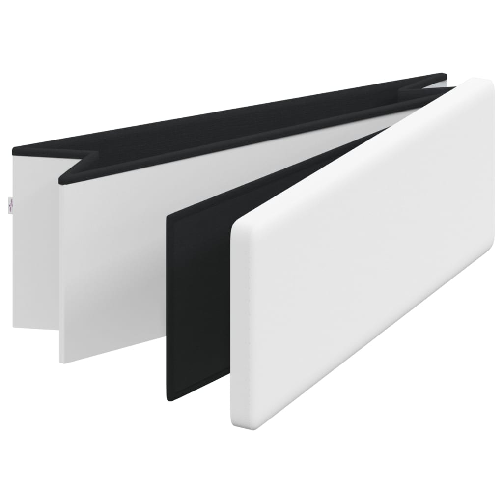Storage Bench Foldable White PVC