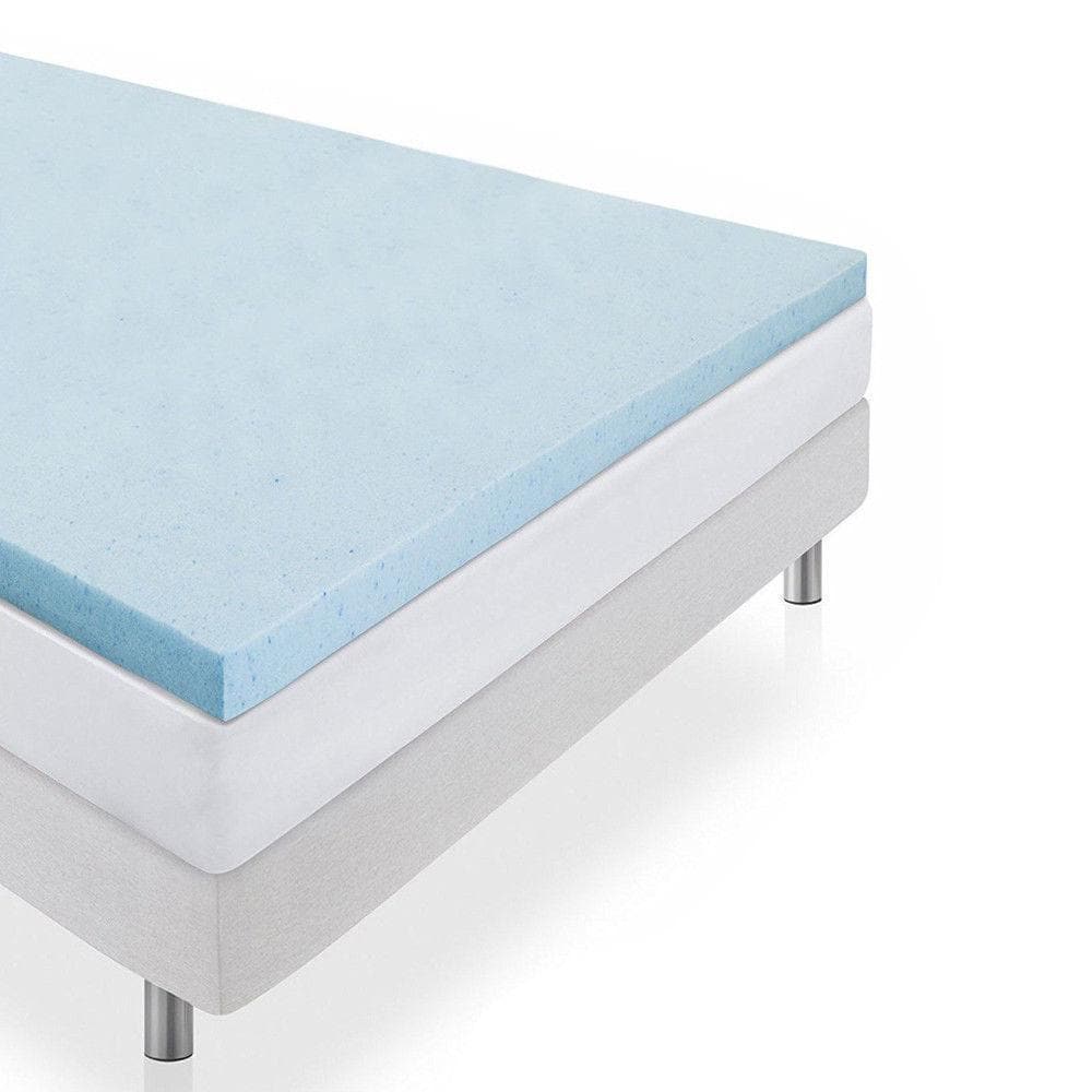 bedding 8cm Thickness Cool Gel Memory Foam Mattress Topper Bamboo Fabric King