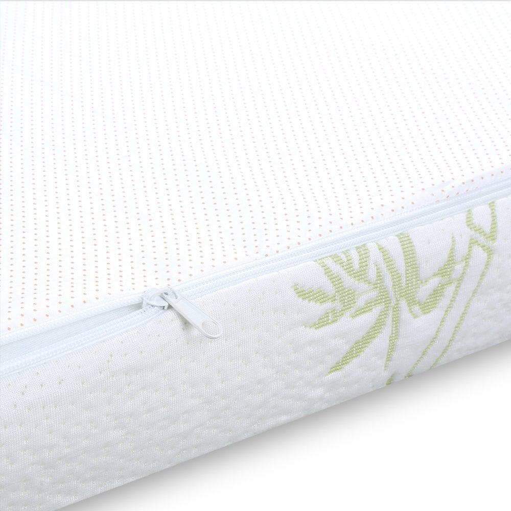 bedding 8cm Thickness Cool Gel Memory Foam Mattress Topper Bamboo Fabric King