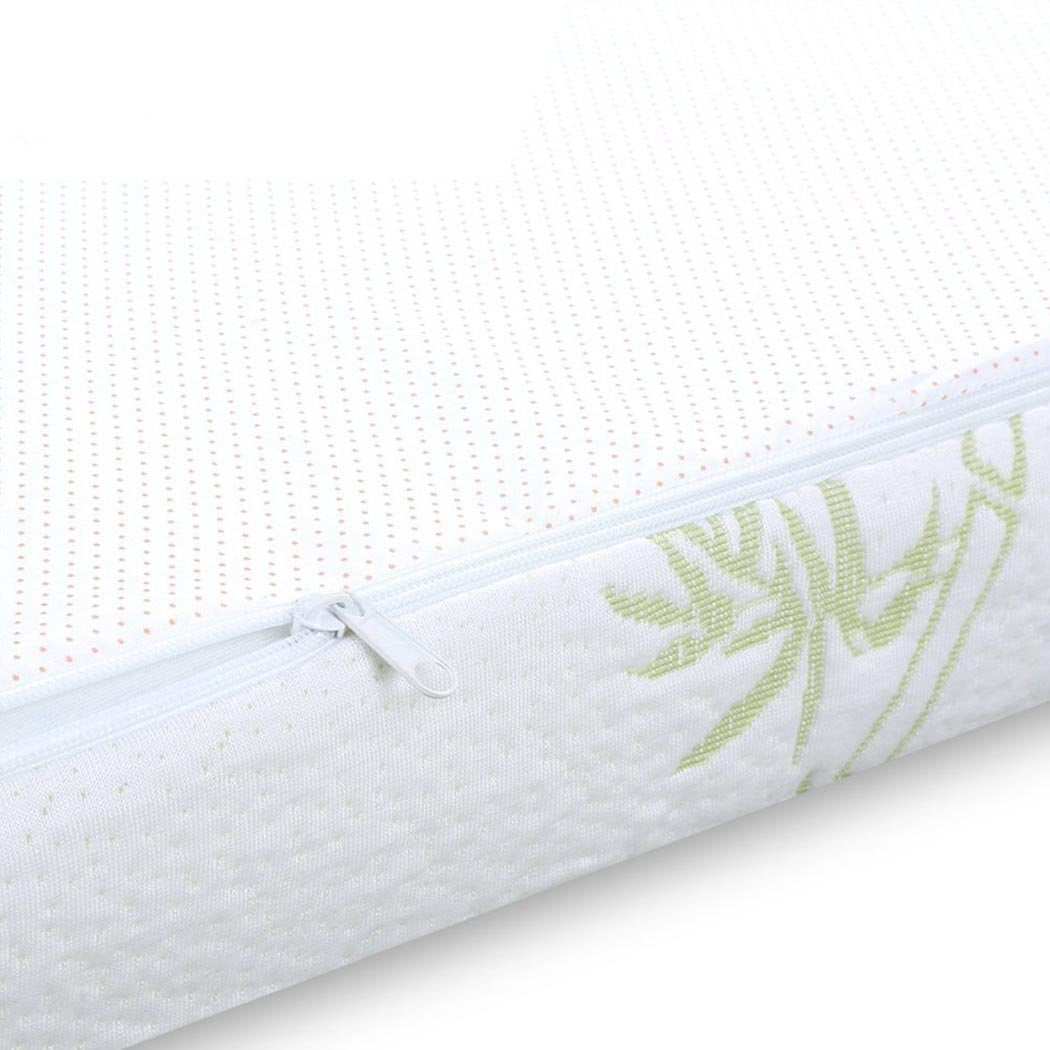 Bedding 8cm Thickness Cool Gel Memory Foam Mattress Topper Bamboo Fabric Single