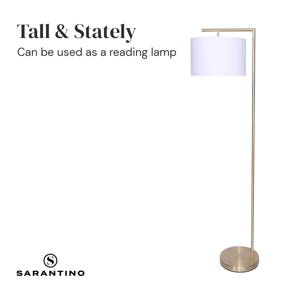 90-Degree Modern Arc Floor Lamp