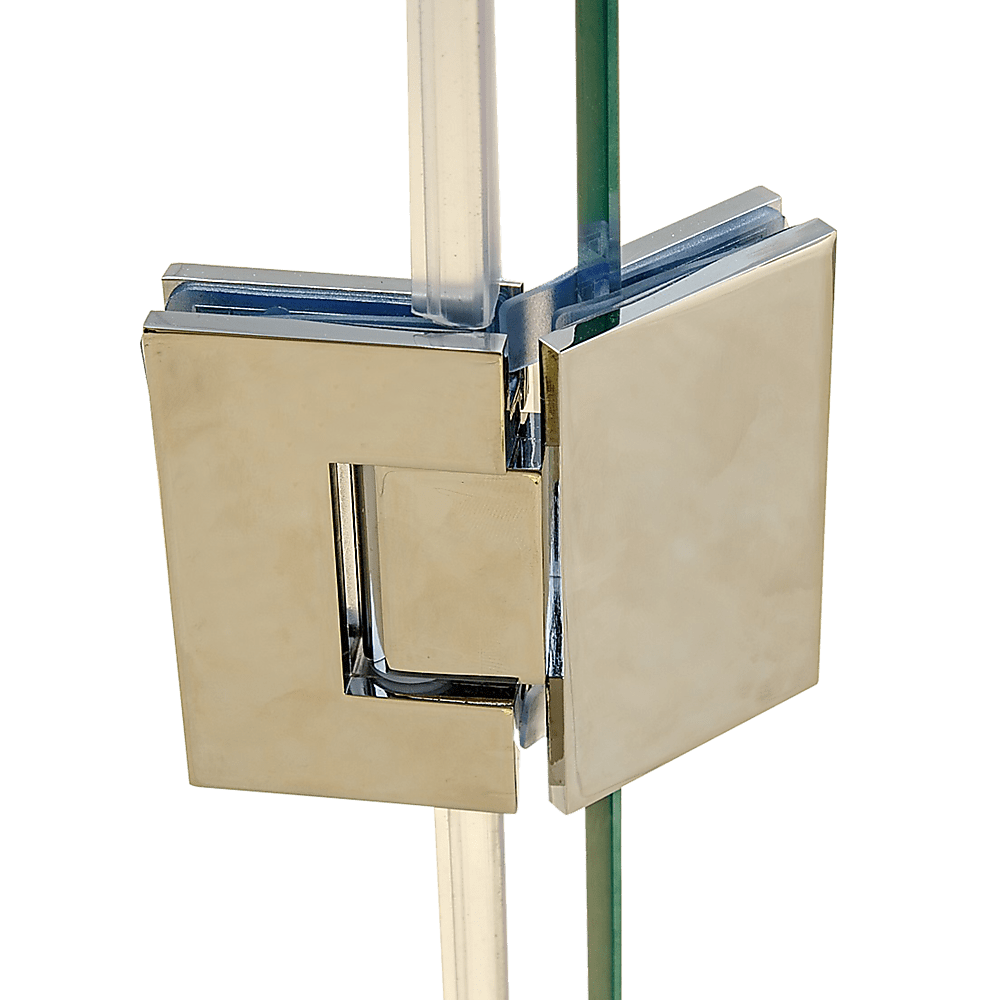 900 x 900mm Frameless 10mm Glass Shower Screen By Della Francesca