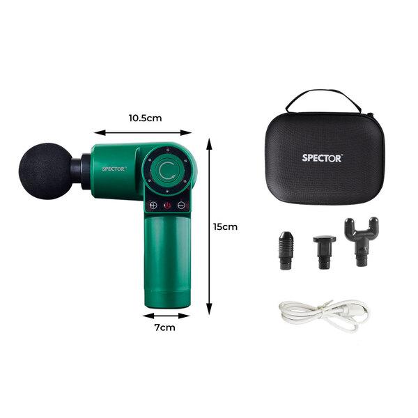health fitness&sport 90� Rotatable massage gun-Green