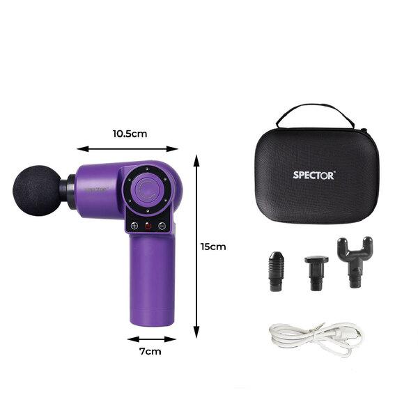 health fitness&sport 90� Rotatable massage gun-Purple