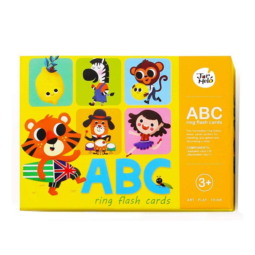 toys for above 3 years above Abc - Ring Flash Cards