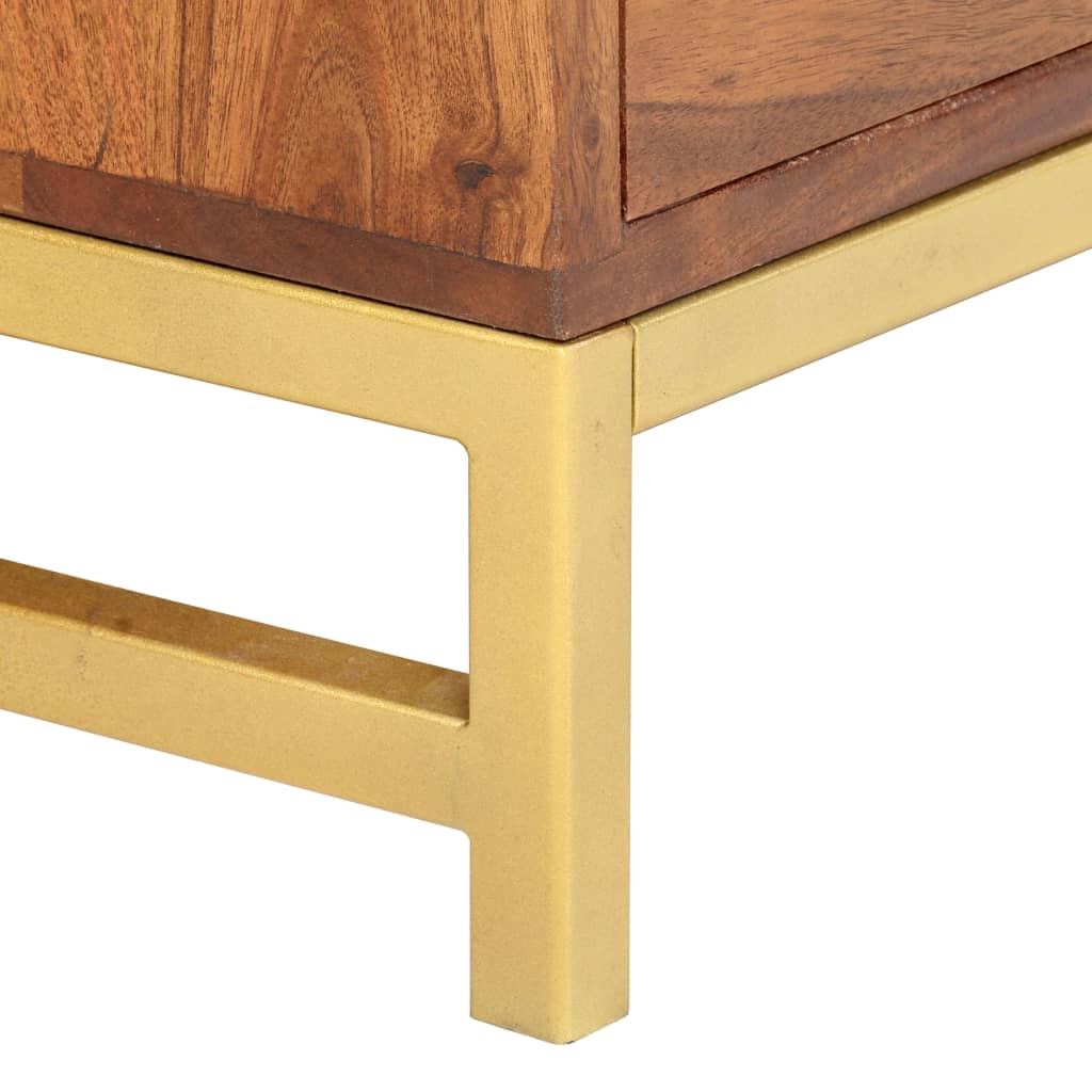 Acacia Wood Coffee Table 90x55x40 cm