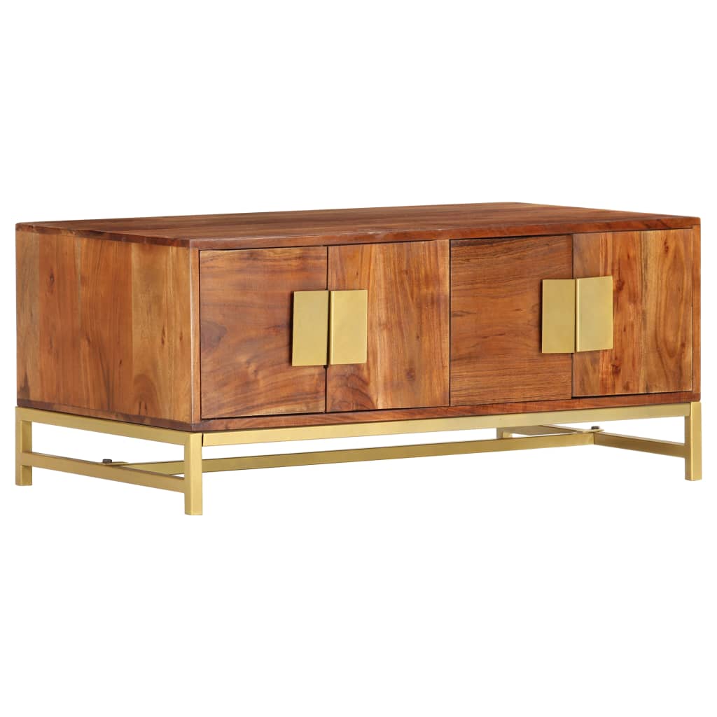 Acacia Wood Coffee Table 90x55x40 cm