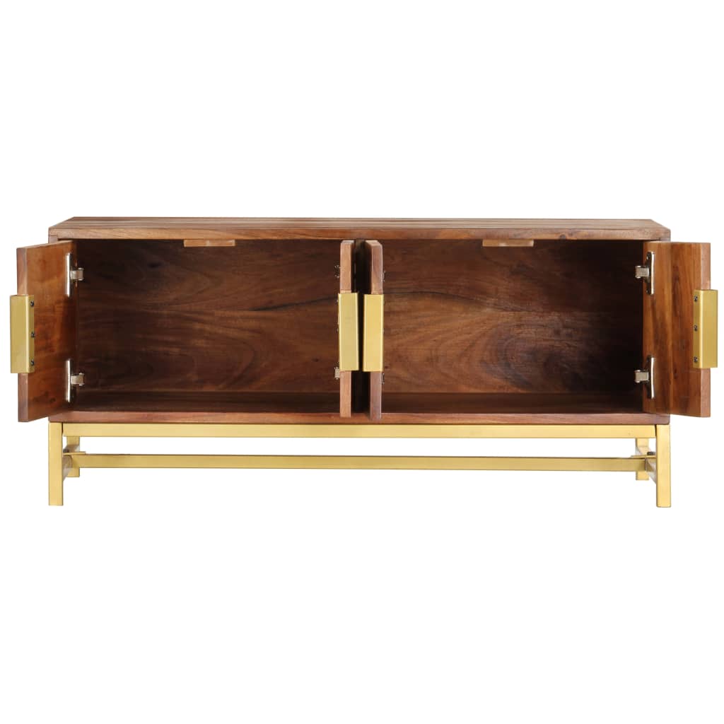 Acacia Wood Coffee Table 90x55x40 cm