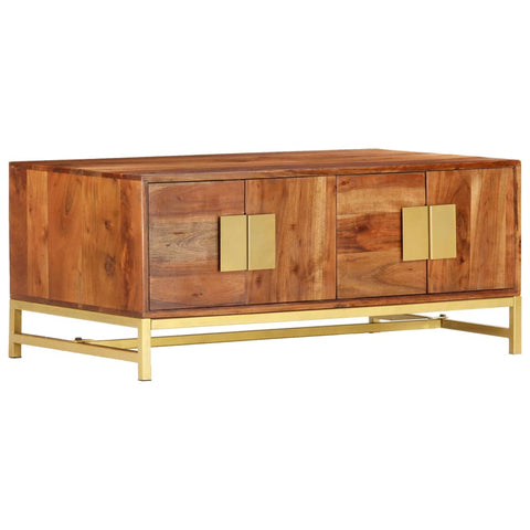 Acacia Wood Coffee Table 90x55x40 cm