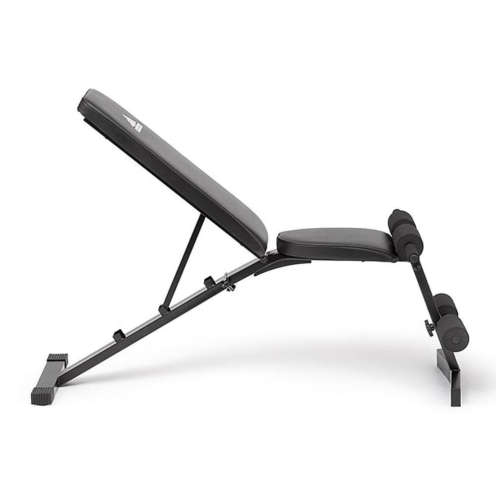 Adidas Essential Utility Exercise Weight Bench with weights strength