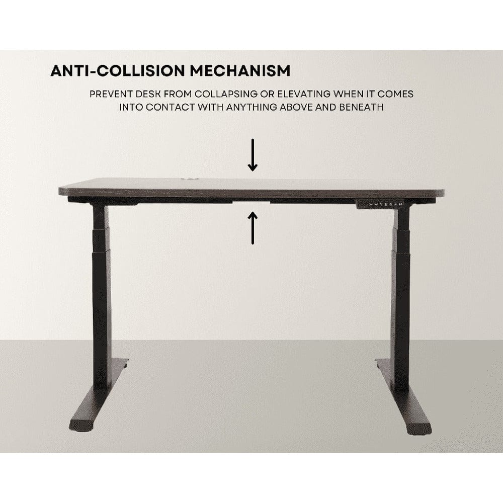 Adjustable Desk Riser Frame - Two Leg Stand (Black) EK-DRF-100-NT ...