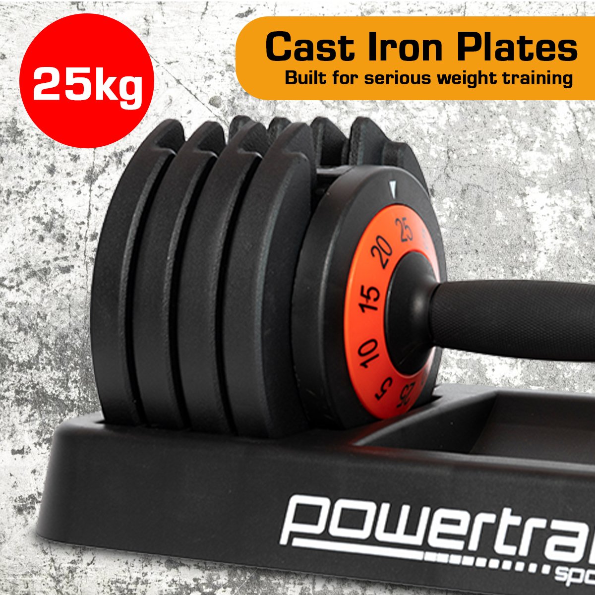 weights strength Adjustable Dumbbell Set - 50kg