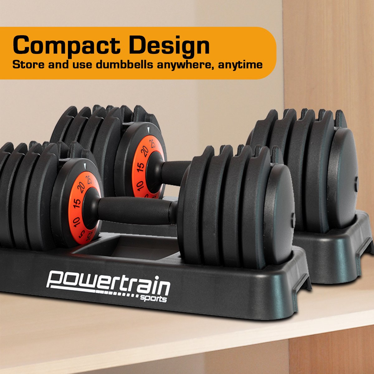 weights strength Adjustable Dumbbell Set - 50kg