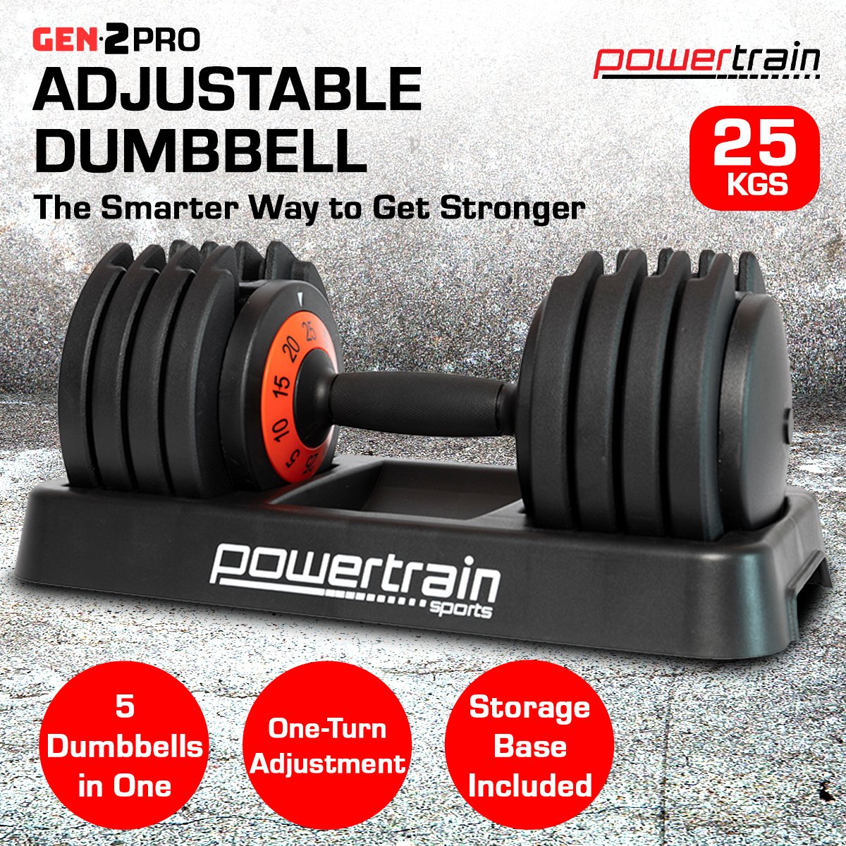 weights strength Adjustable Dumbbell Weights- 25kg