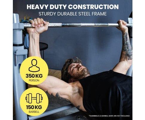 Adjustable Multifunctional Weight Bench Press, Strength Training&Home Gym System