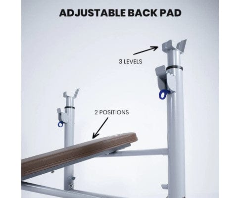 Adjustable Multifunctional Weight Bench Press, Strength Training&Home Gym System