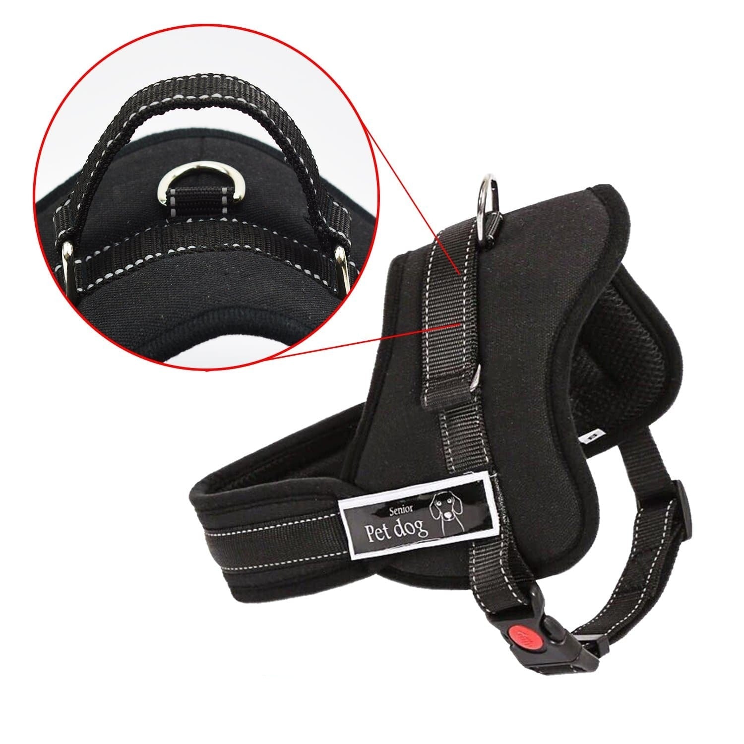 pet products Adjustable Pet Training Control Safety Hand Strap Size M