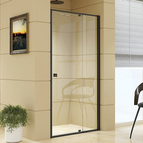 Adjustable Semi Frameless Shower Screen (98~106) X 195Cm Australian Safety Glass