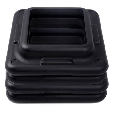 Aerobic Step Riser 4Pcs Black Vp-As-109-Ac