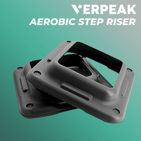 Aerobic Step Riser 4Pcs Black Vp-As-109-Ac