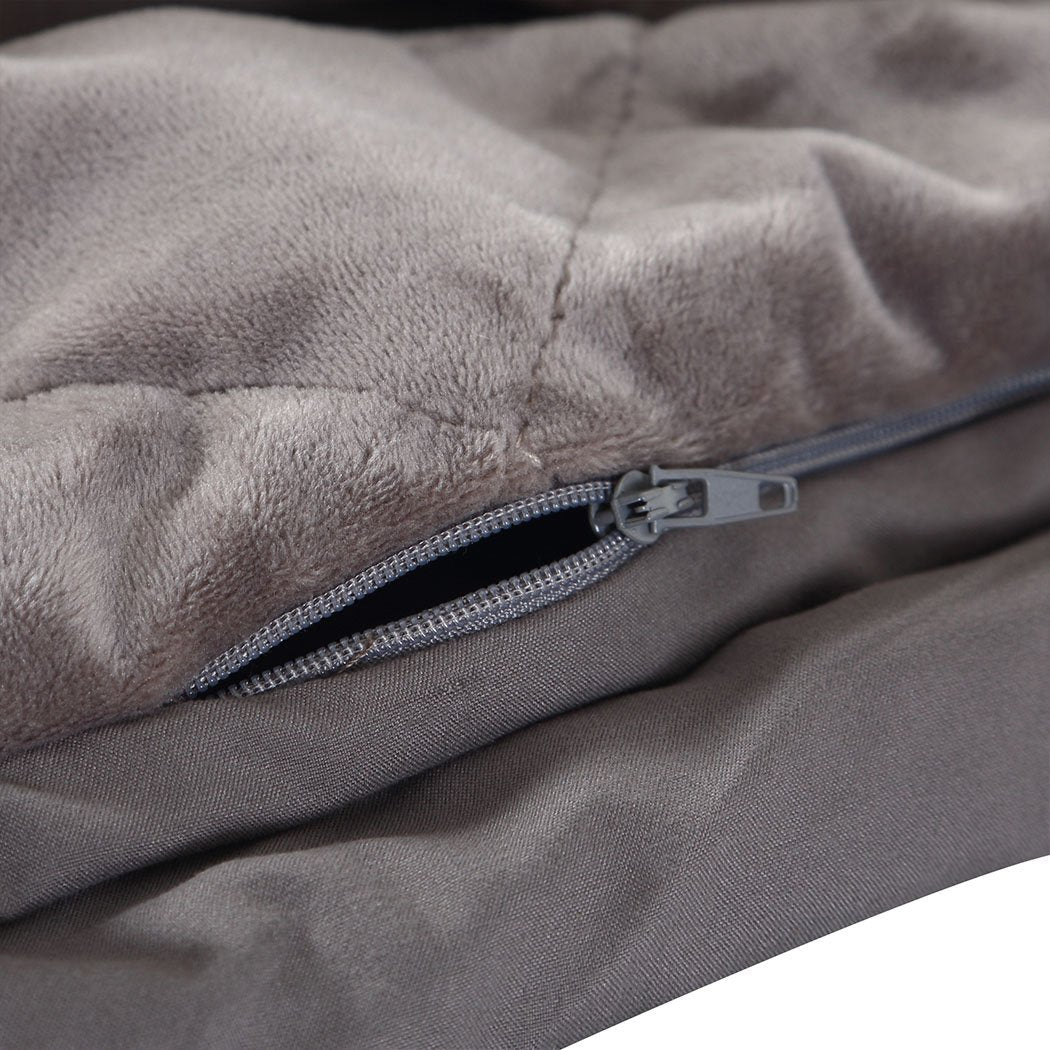 bedding Kids Anti Anxiety Weighted Blanket 2Kg Grey Color