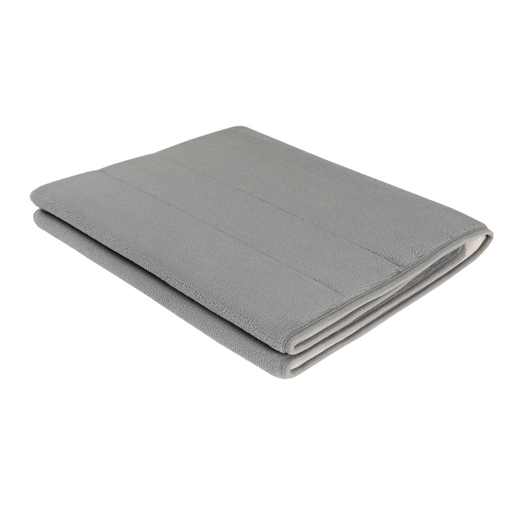 bathroom Anti Slip Bathroom Carpet Grey