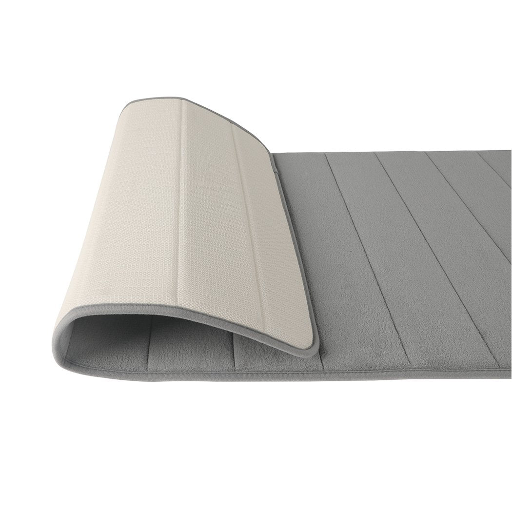 bathroom Anti Slip Bathroom Carpet Grey