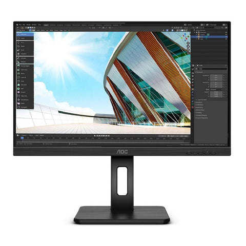 27"~31" Monitor AOC 27P2Q Business 27" IPS 75Hz monitor Heigh Adj HDMI DP