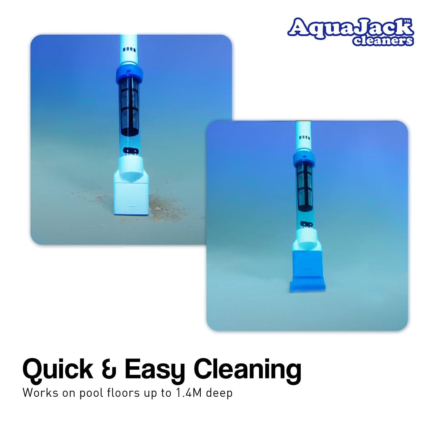 Aquajack 127 Portable Rechargeable Spa And Pool Vacuum Cleaner