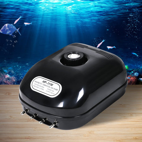 Air Pump Oxygen Aquarium Air Pump 4 Outlet Oxygen Aqua Fountain tank