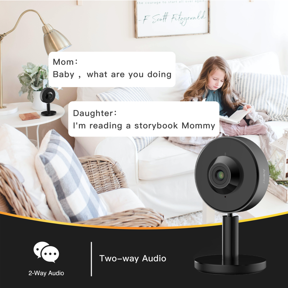 Arenti Optics INDOOR1 2K Ultra HD Indoor Camera