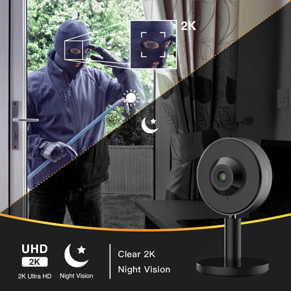 Arenti Optics INDOOR1 2K Ultra HD Indoor Camera