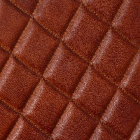 Armchair Dark Brown Genuine Leather