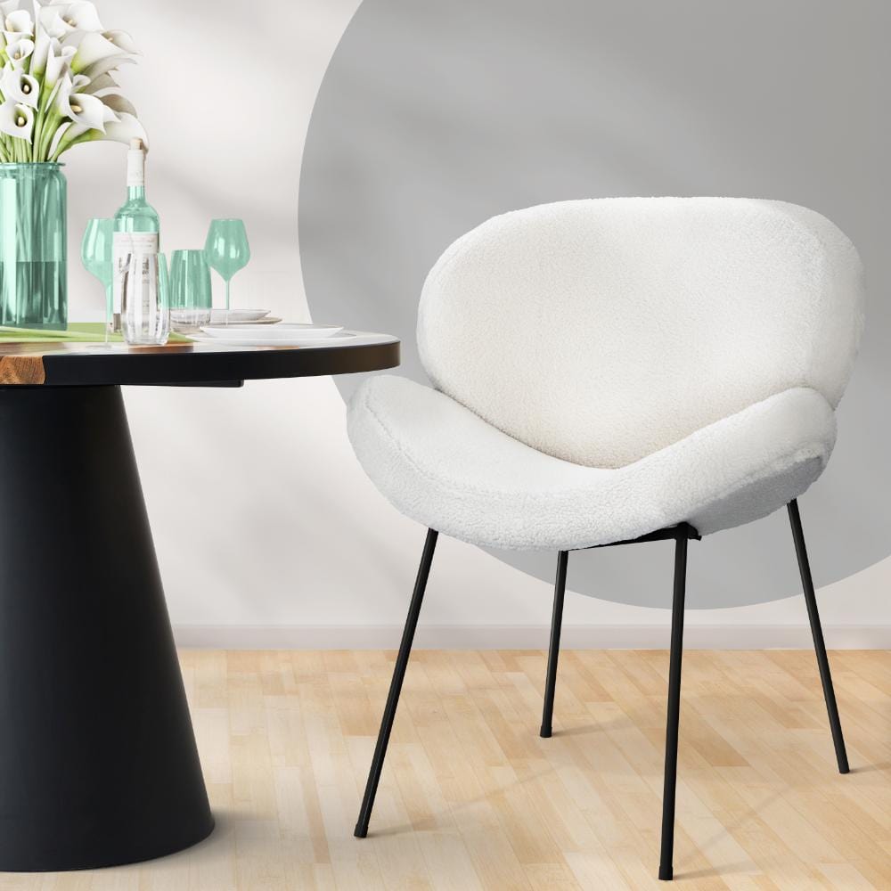 Armchair Dining Chair Accent Chairs Tub Armchairs Exclusive White on