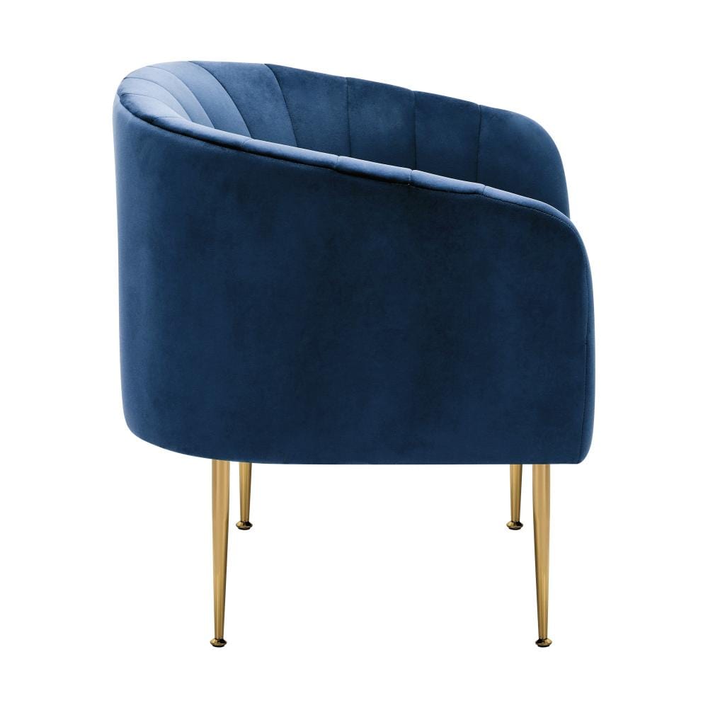 Armchair Lounge Chair Accent Chairs Velvet Armchairs Sofa Couches Blue