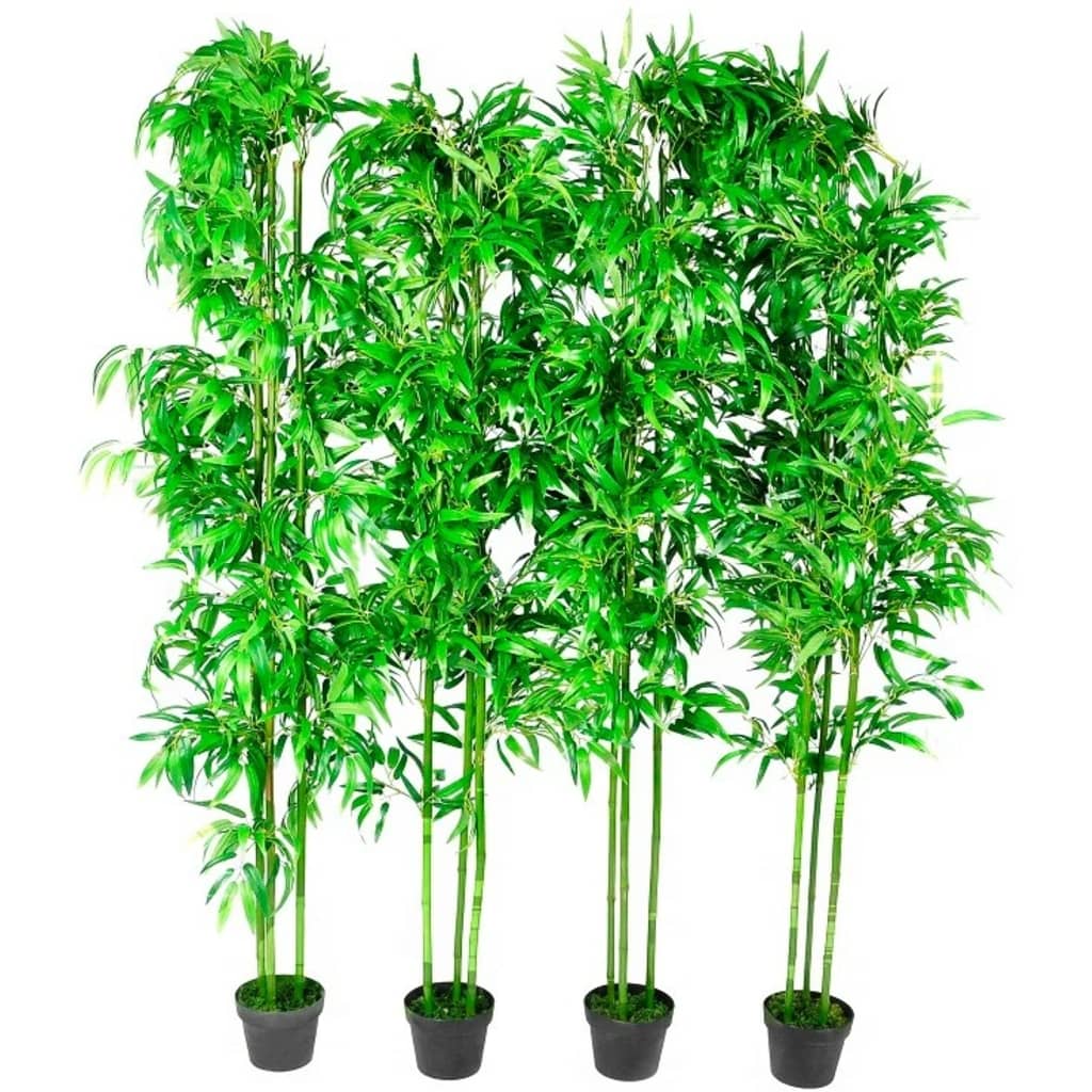 Artificial Bamboo Plant 4 pcs Home Decor 190 cm