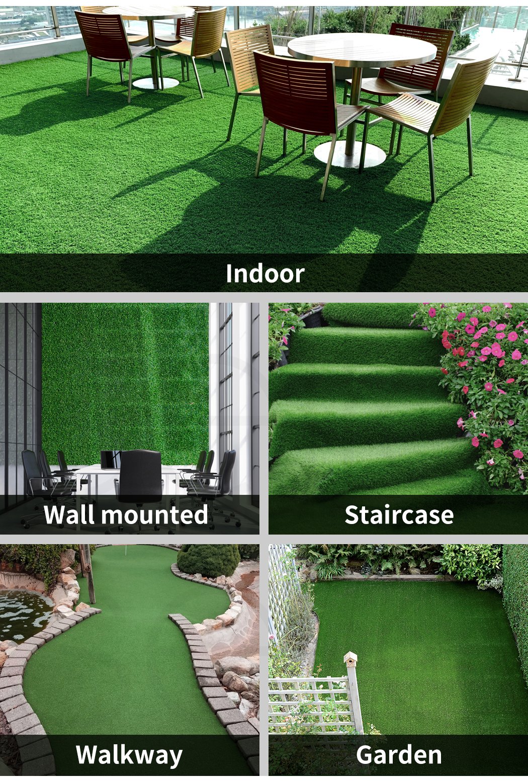 garden / agriculture Artificial Grass Fake Flooring Mat