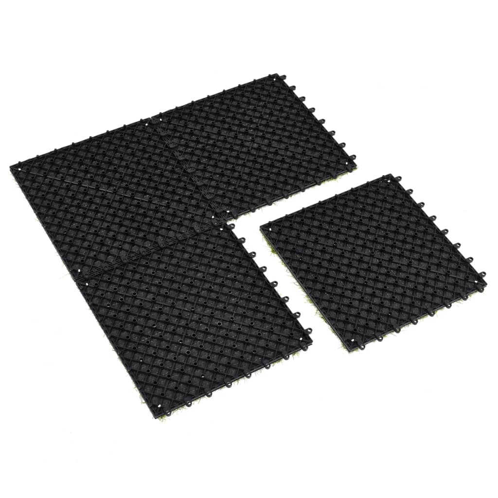 Artificial Grass Tiles 20 pcs 30x30 cm Green