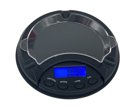 Ash Tray Jewellery Scale 500G Stainless Steel Platform 100G Max.