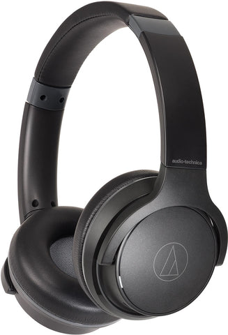 Audio-technica wireless on-ear headphones (black)